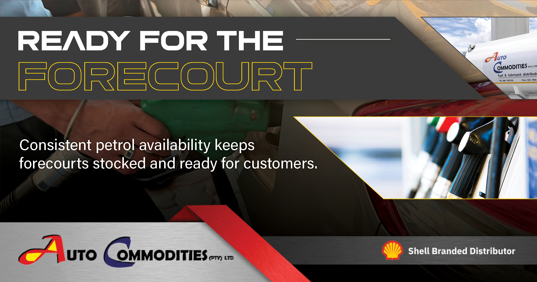 Reliability you can count on, liter after liter | Your trusted Shell branded distributor | Auto Commodities