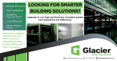 From cold rooms to modern offices: One panel solution for every space | Glacier 