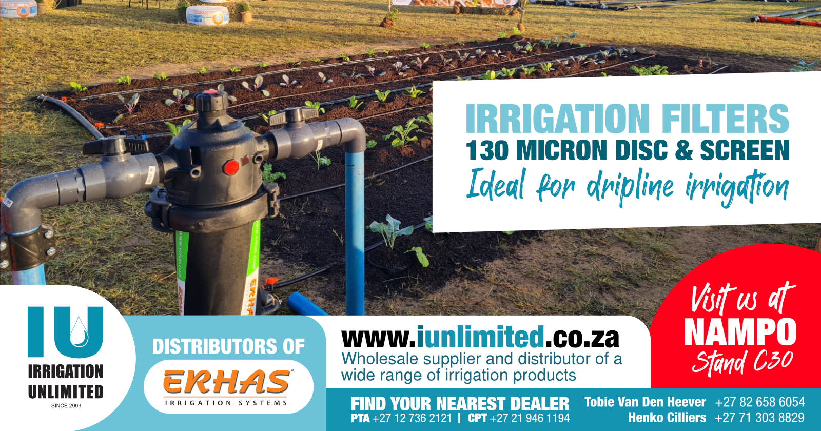 Optimize Your Dripline Irrigation with Our 130 Micron Disc & Screen Filters | Irrigation Unlimited