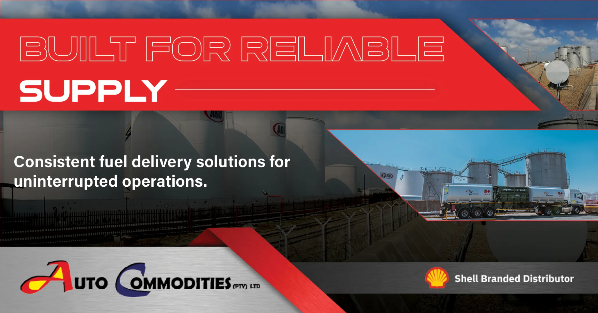 Auto Commodities: Your Shell branded partner for consistent fuel supply