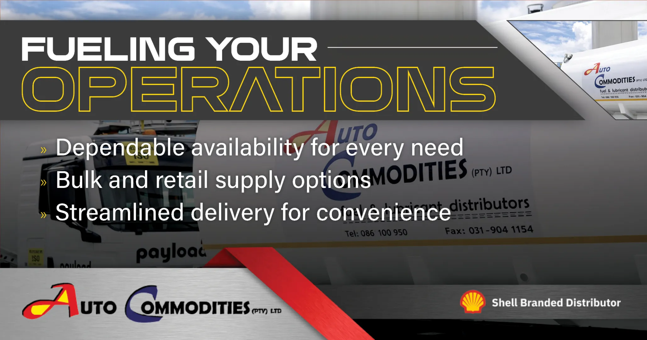 One partner, every solution: Reliable fuel availability for diverse demands | Auto Commodities