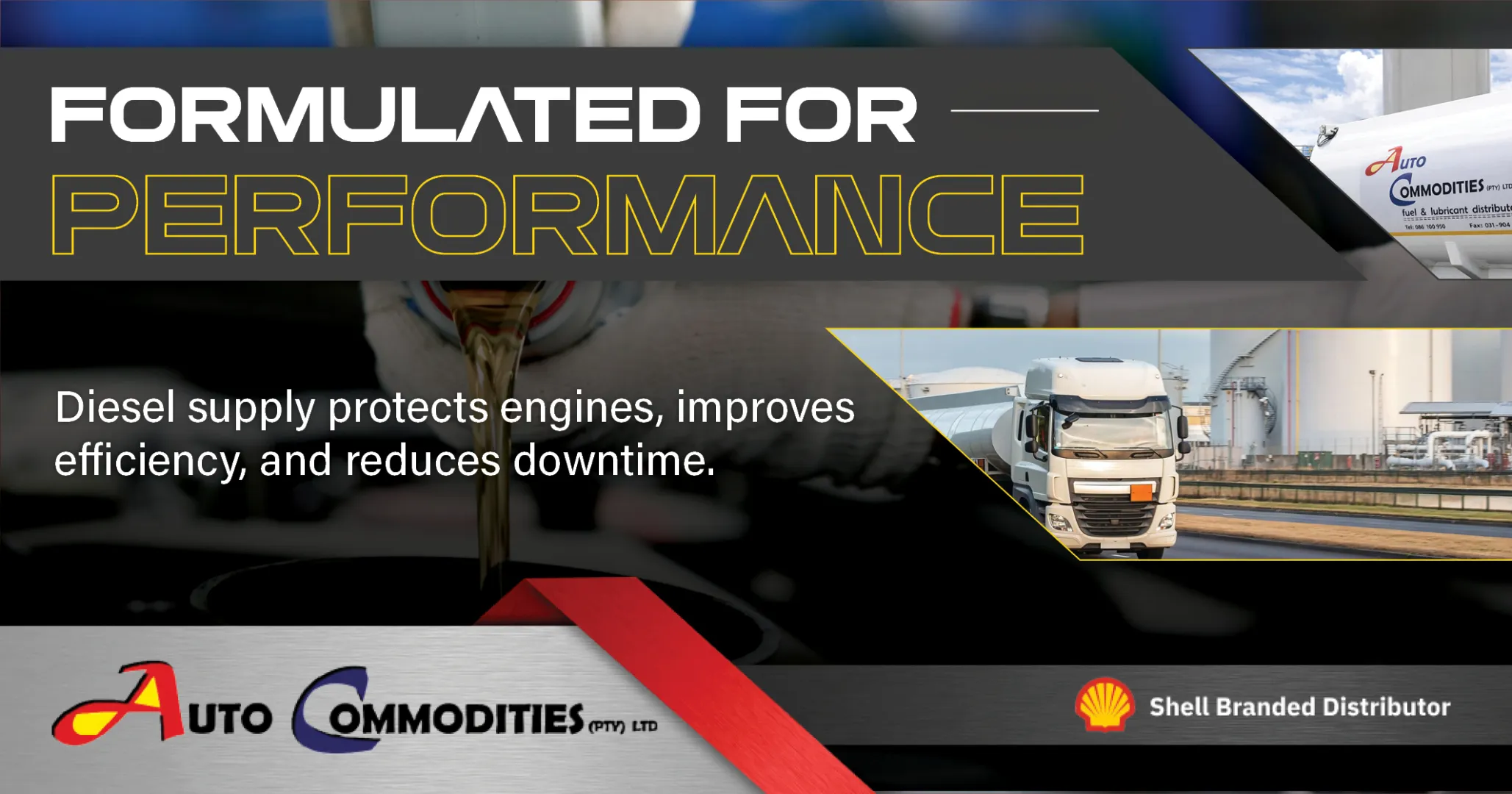 The professional choice: Shell branded diesel solutions delivered by Auto Commodities