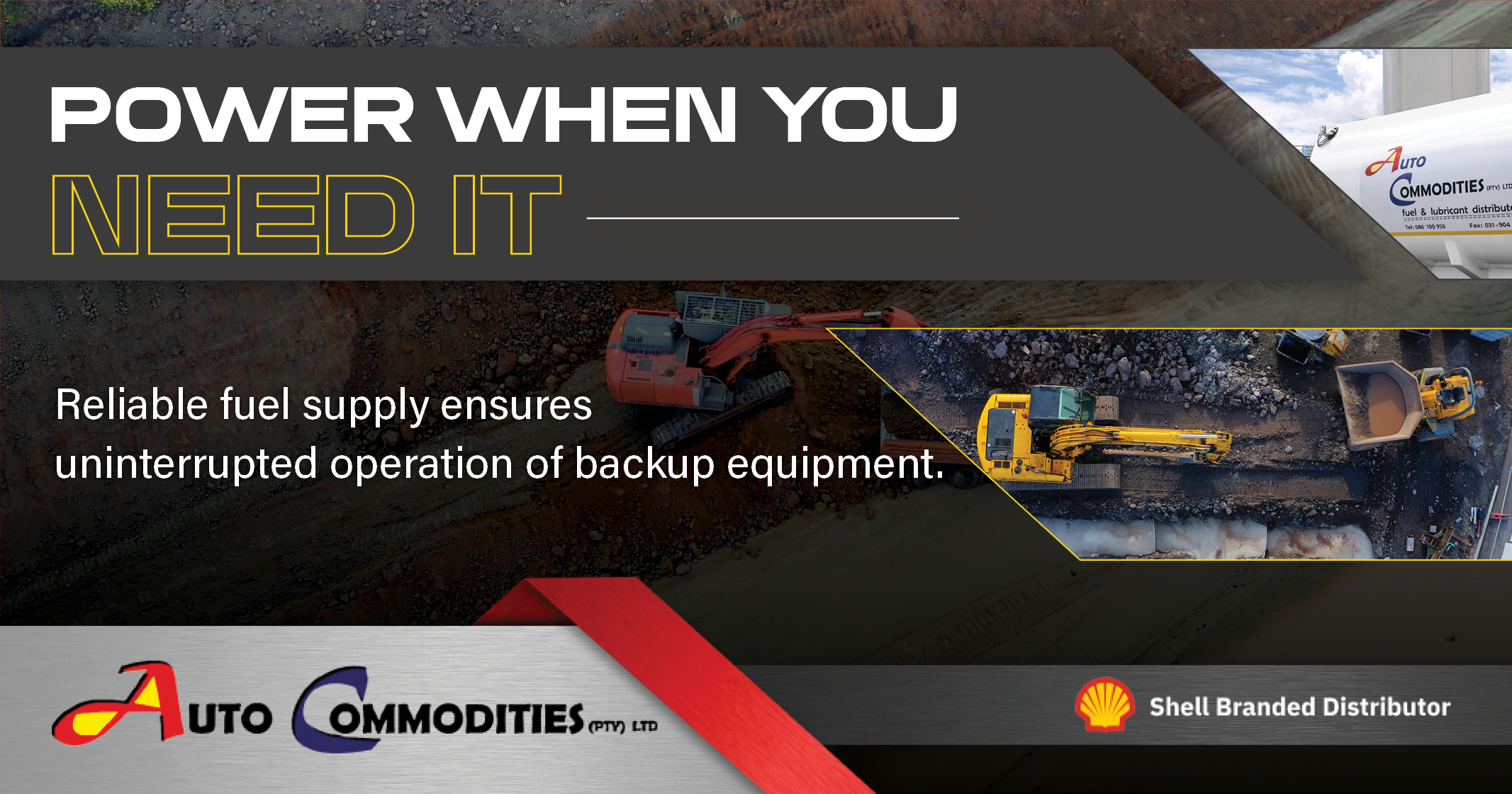 Powering the frontline: Shell branded fuel solutions for heavy machinery | Auto Commodities