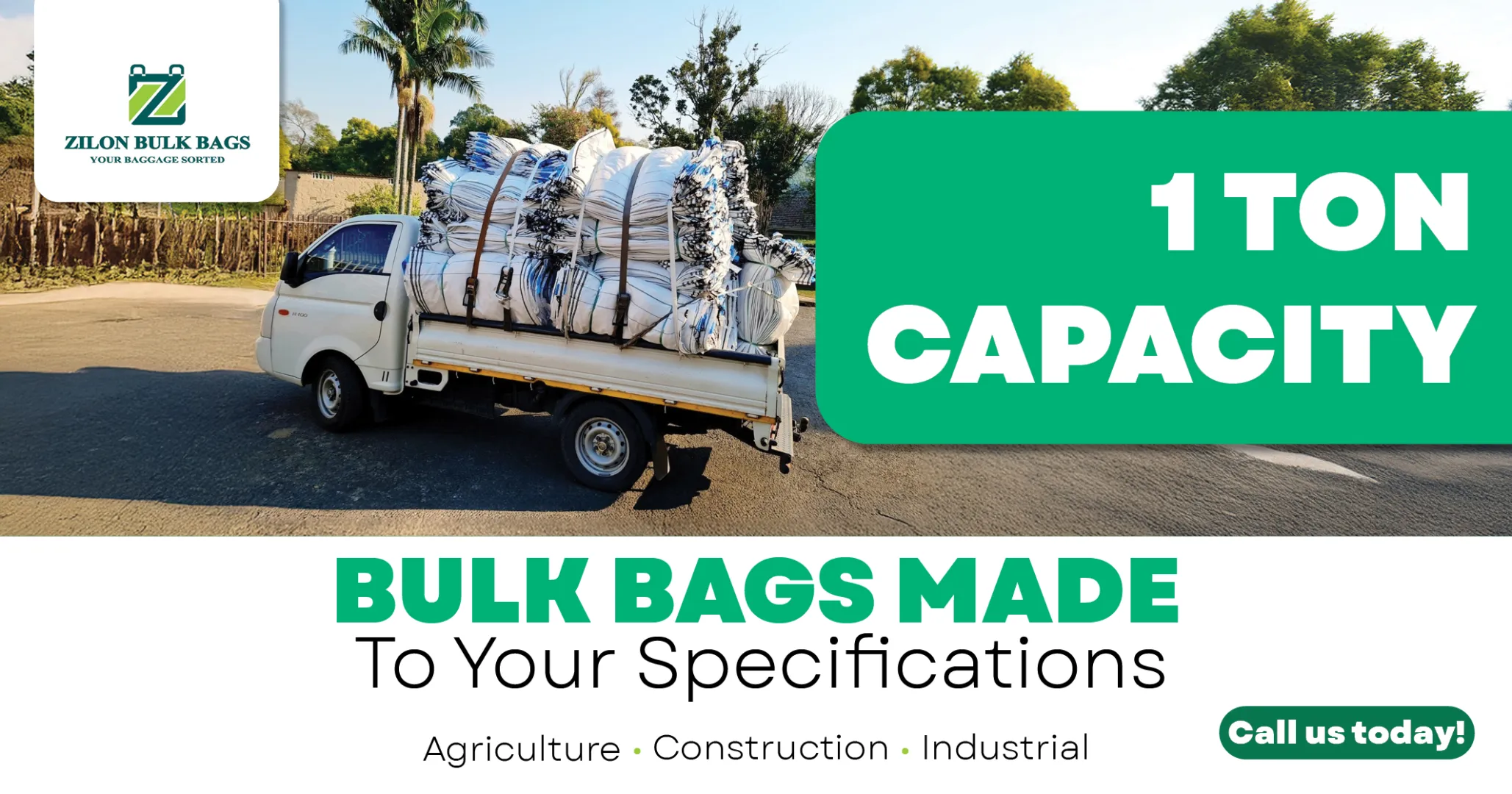 Zilon Bulk Bags: Bulk bags made to your specifications 