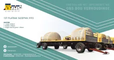15 Ton Platbak Sleepwa | Model V93 | Van Zyl Staalwerke