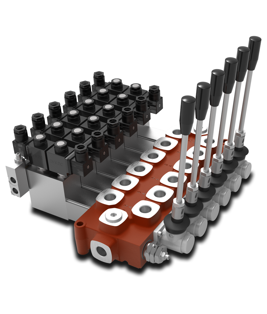 Q75 - Q95 Medium flow compact monoblock valve | Interpump Hydraulics South Africa