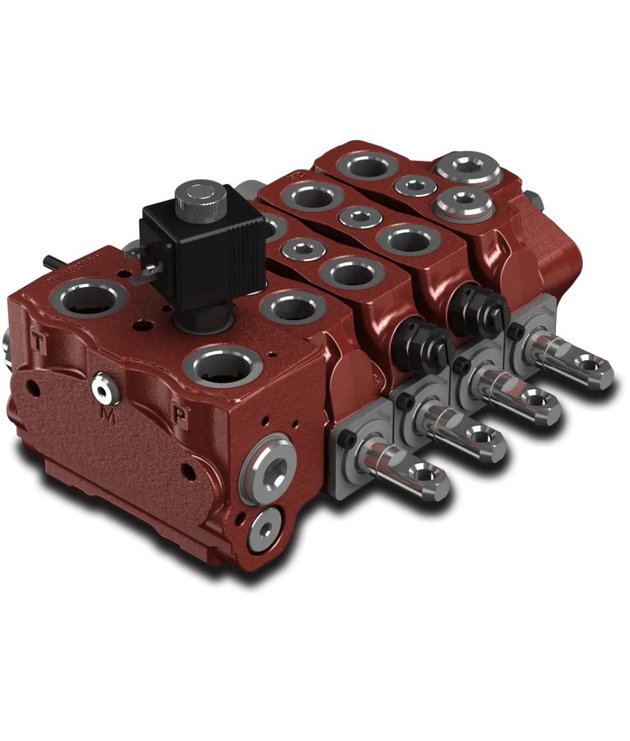 SD8 - DLS8 Compact, versatile and ﬂexible sectional valve | Interpump Hydraulics South Africa