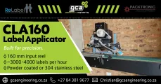 CLA160 Label applicator | Built for precision | GCA Engineering 