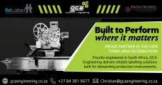 Engineering for labelling and packaging lines | GCA Engineering 