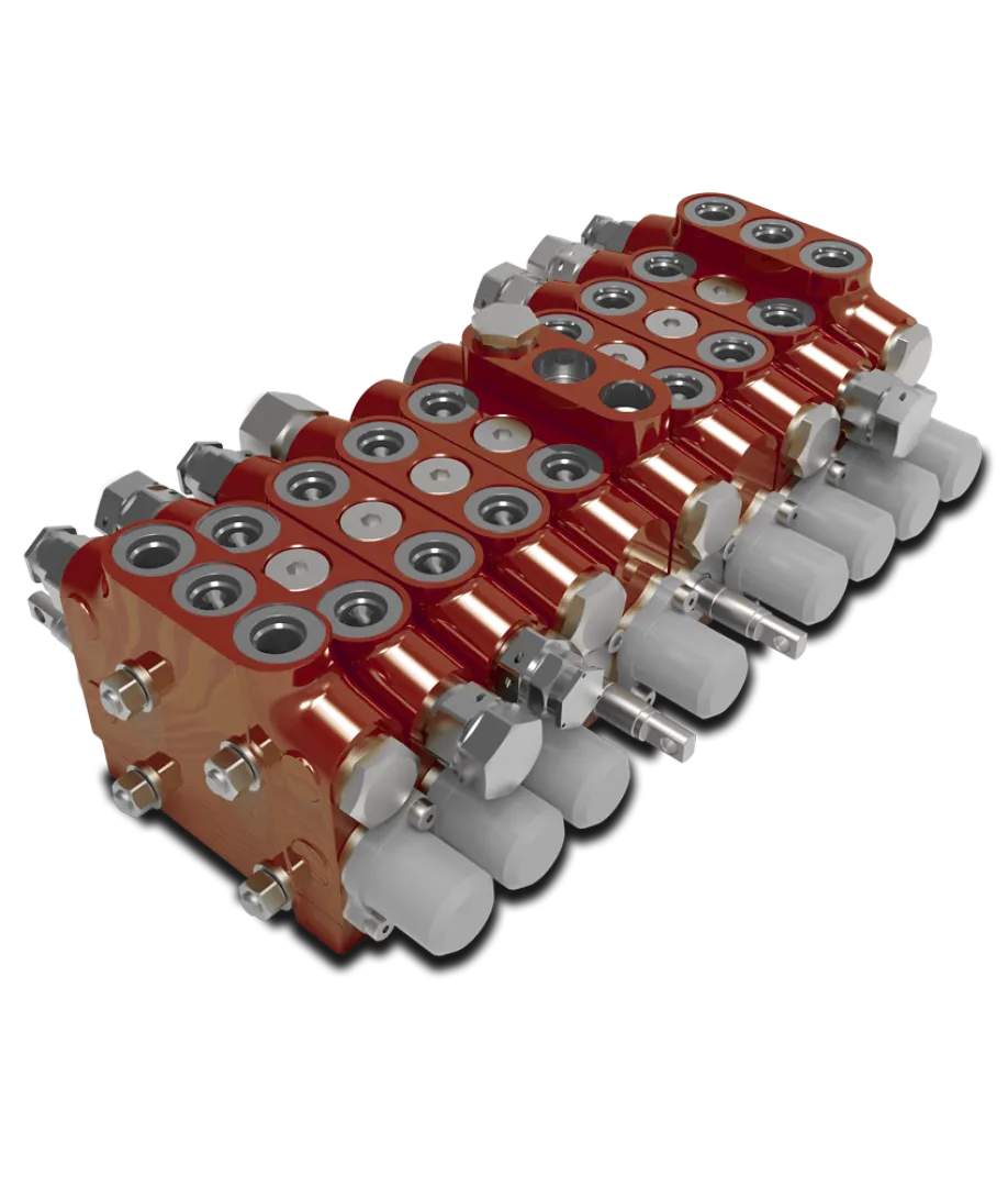 D9 D9 Small, compact and ﬂexible sectional valve | Interpump Hydraulics South Africa