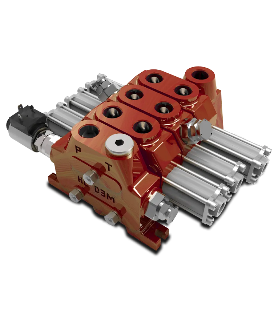 D3M Small, compact and ﬂexible sectional valve | Interpump Hydraulics South Africa