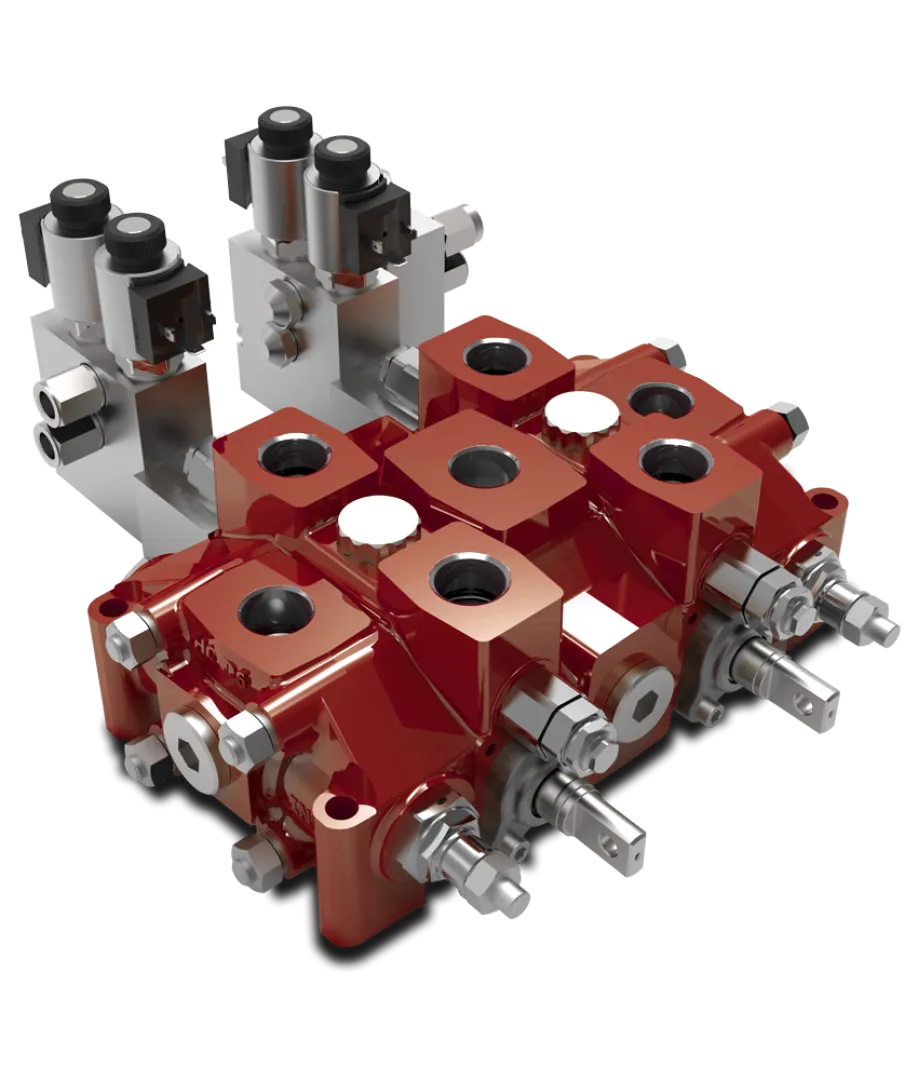 D6 Complete and ﬂexible sectional valve | Interpump Hydraulics South Africa