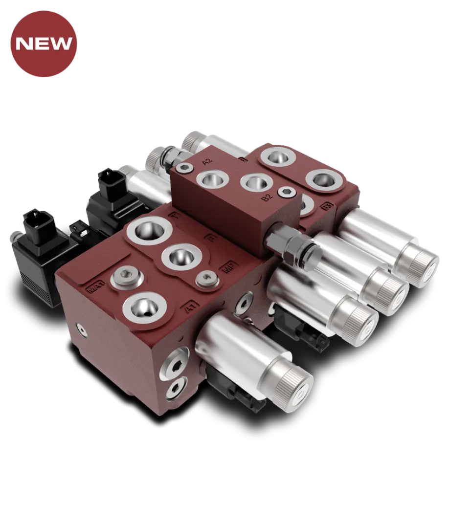DPM050 Load Sensing monoblock valve for Fork Lifts applications | Interpump Hydraulics South Africa