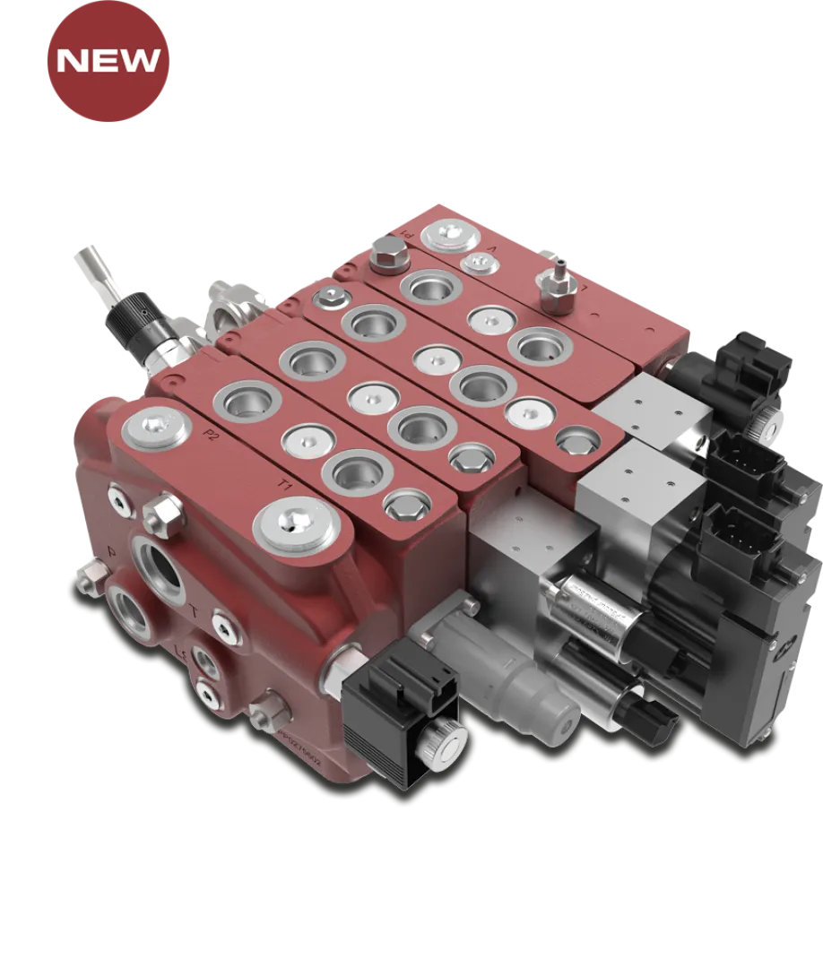 DPK120 Pre-compensated sectional valve for Tractor and Front Loader applications | Interpump Hydraulics South Africa