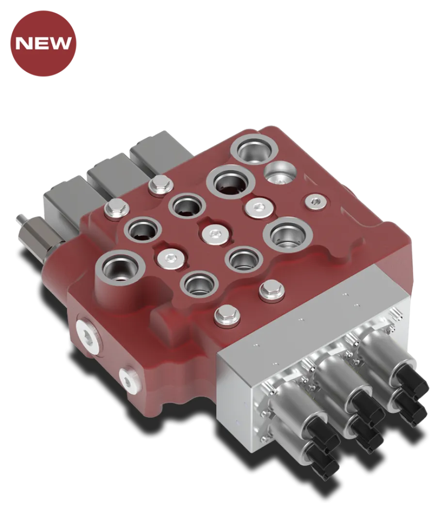 SDM150 SDM150 High performance, compact and versatile monoblock valvefor Skid Steer Loader applications | Interpump Hydraulics South Africa