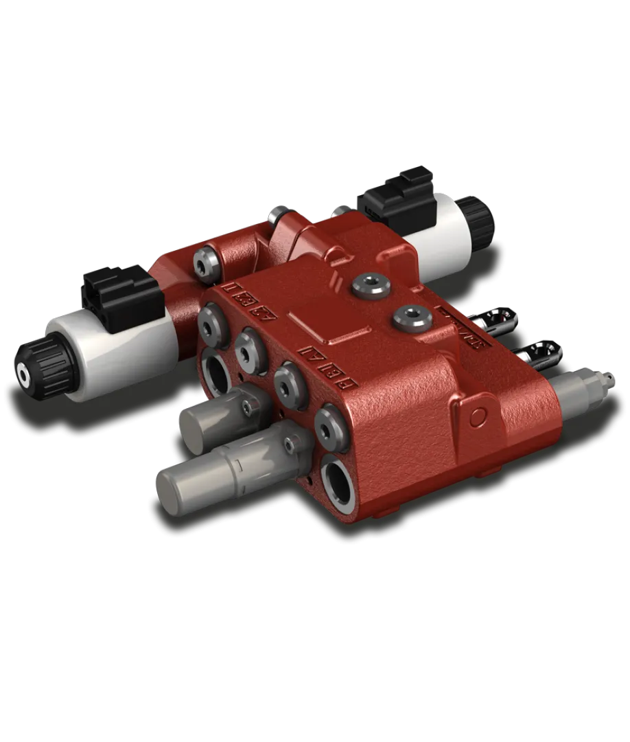 SDM104 Compact monoblock valve for Front-end Loaders applications | Interpump Hydraulics South Africa