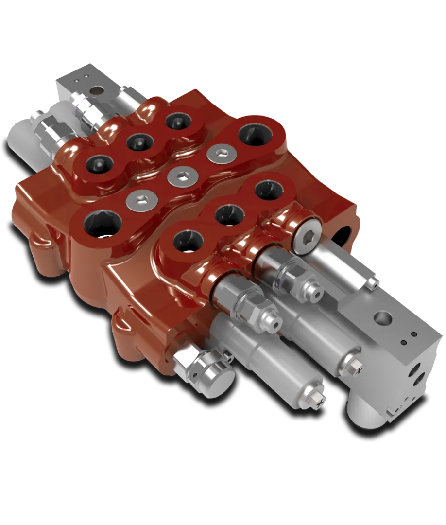 SK6 Dedicated and compact monoblock valve for Skid Steer Loader applications | Interpump Hydraulics South Africa