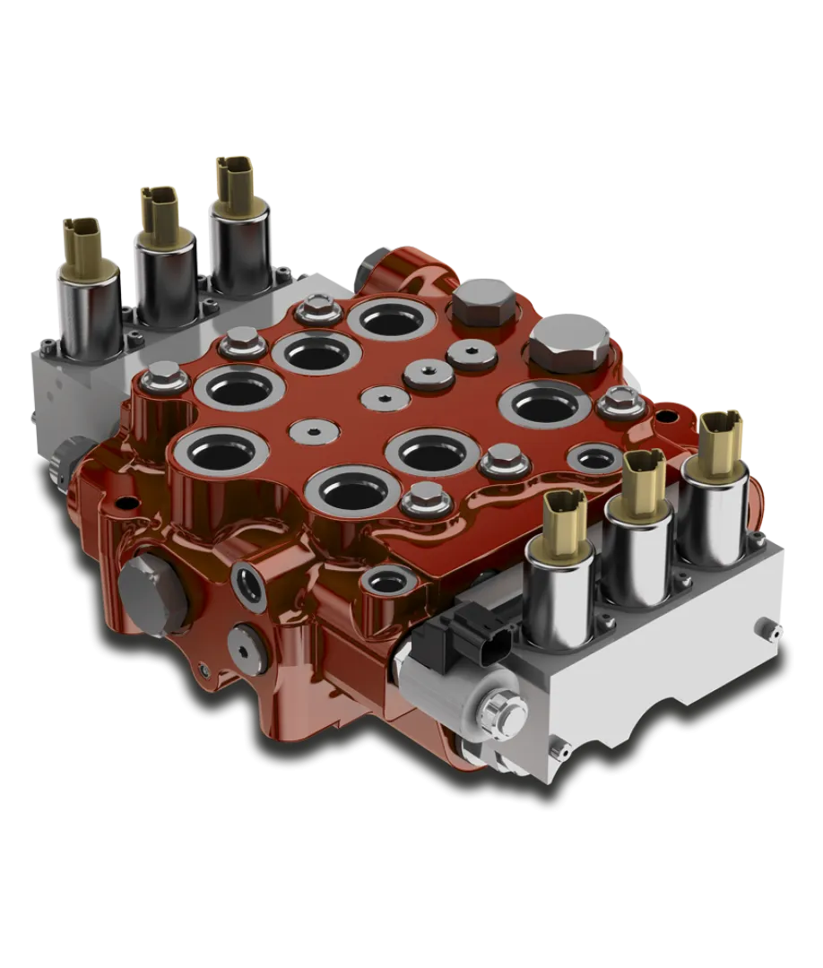 SK8 High performance, compact and versatile monoblock valvefor Skid Steer Loader applications | Interpump Hydraulics South Africa