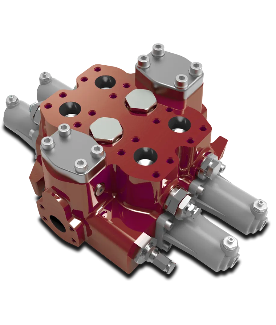 M25 High flow monoblock valve for Wheel loader applications | Interpump Hydraulics South Africa