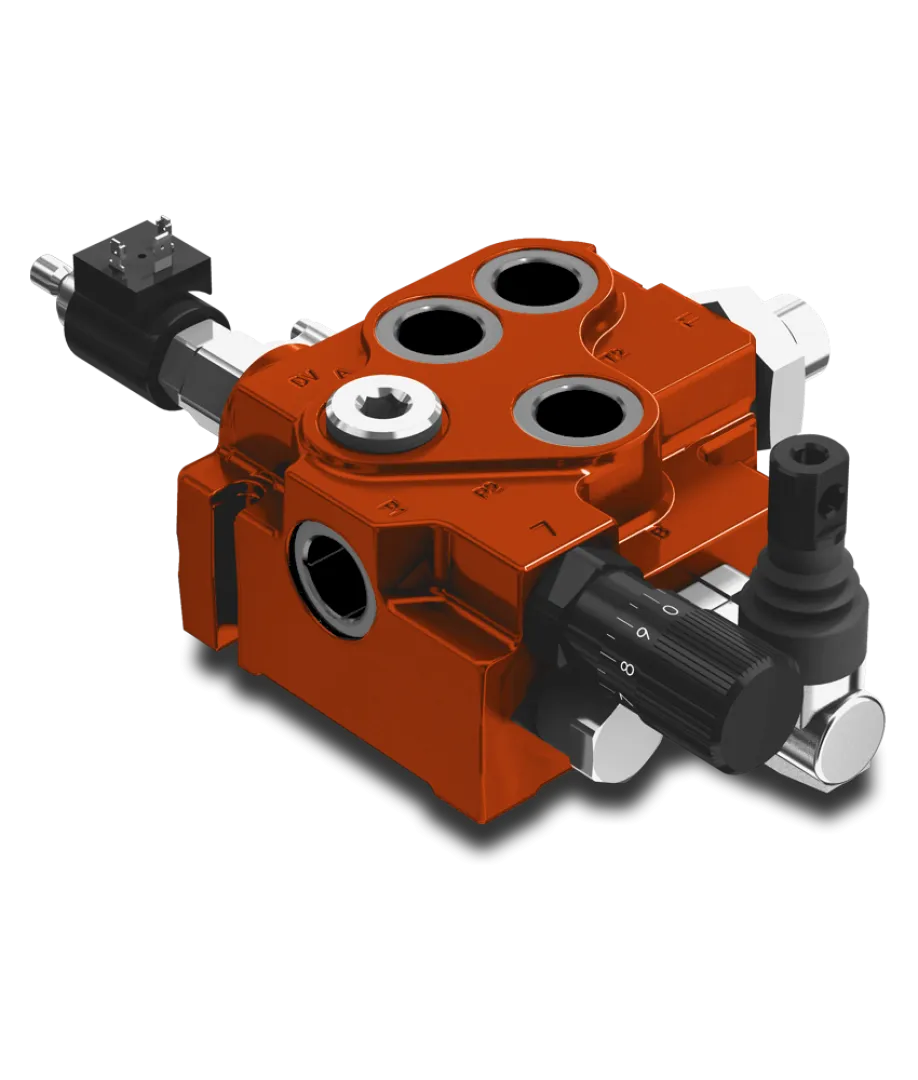 GMV115 Monoblock valve for Mobile Crushers applications | Interpump Hydraulics South Africa