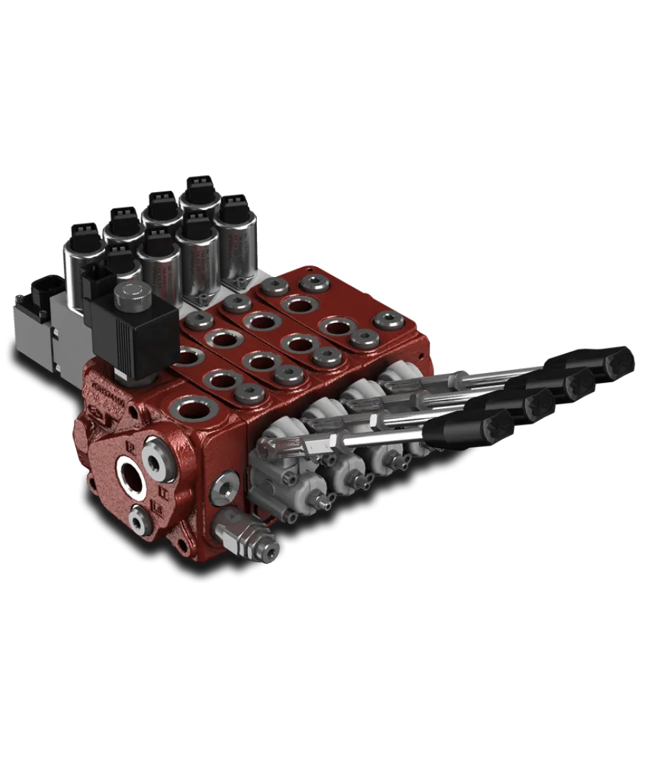 DPX050 Small and compact valve with Full Flow Sharing tecnology | Interpump Hydraulics South Africa