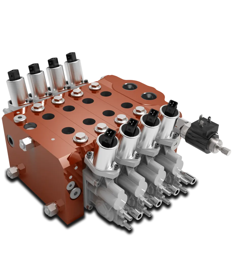 EX38 Full Flow Sharing sectional valve for wide range of applications | Interpump Hydraulics South Africa