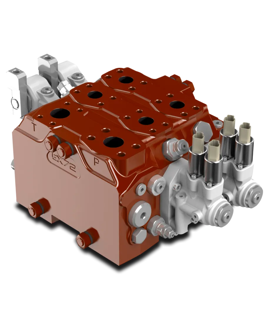 X72 Full Flow Sharing sectional valve for high flow applications | Interpump Hydraulics South Africa
