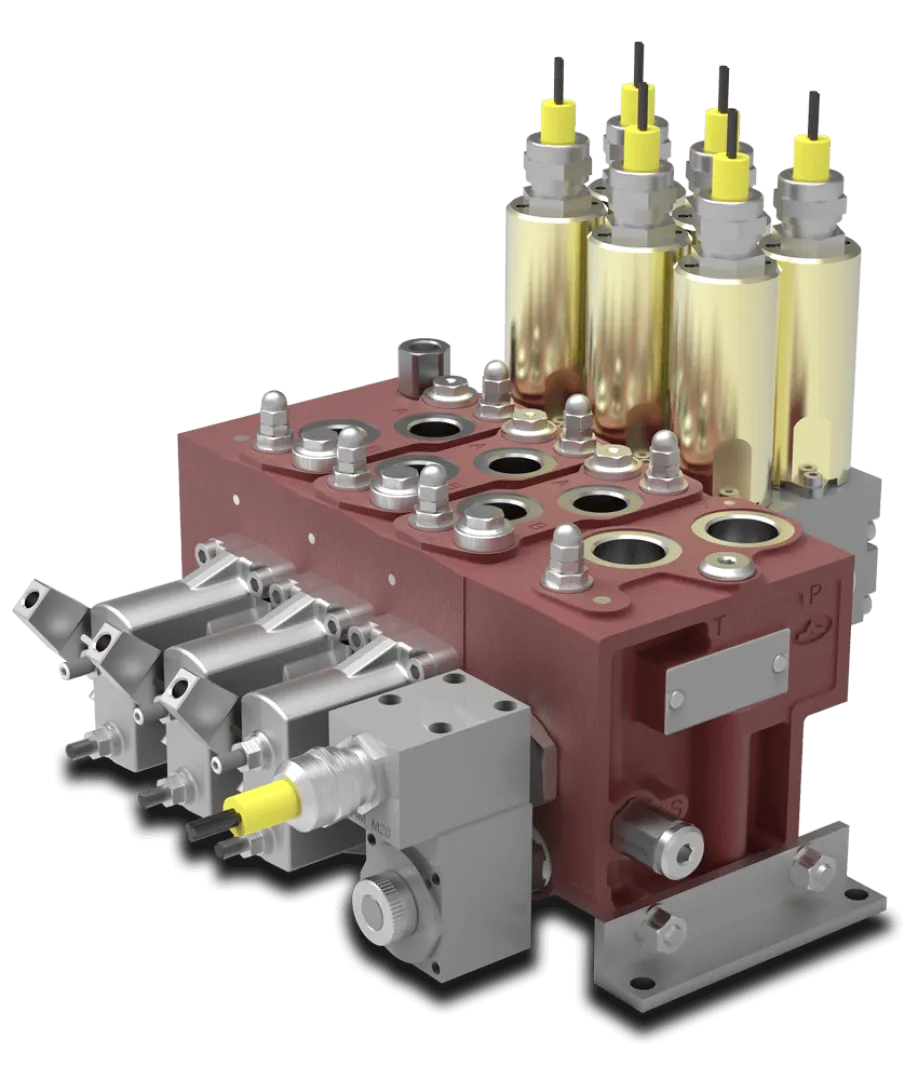 DPC130X Load Sensing sectional valve for explosive atmosphere (ATEX version) | Interpump Hydraulics South Africa