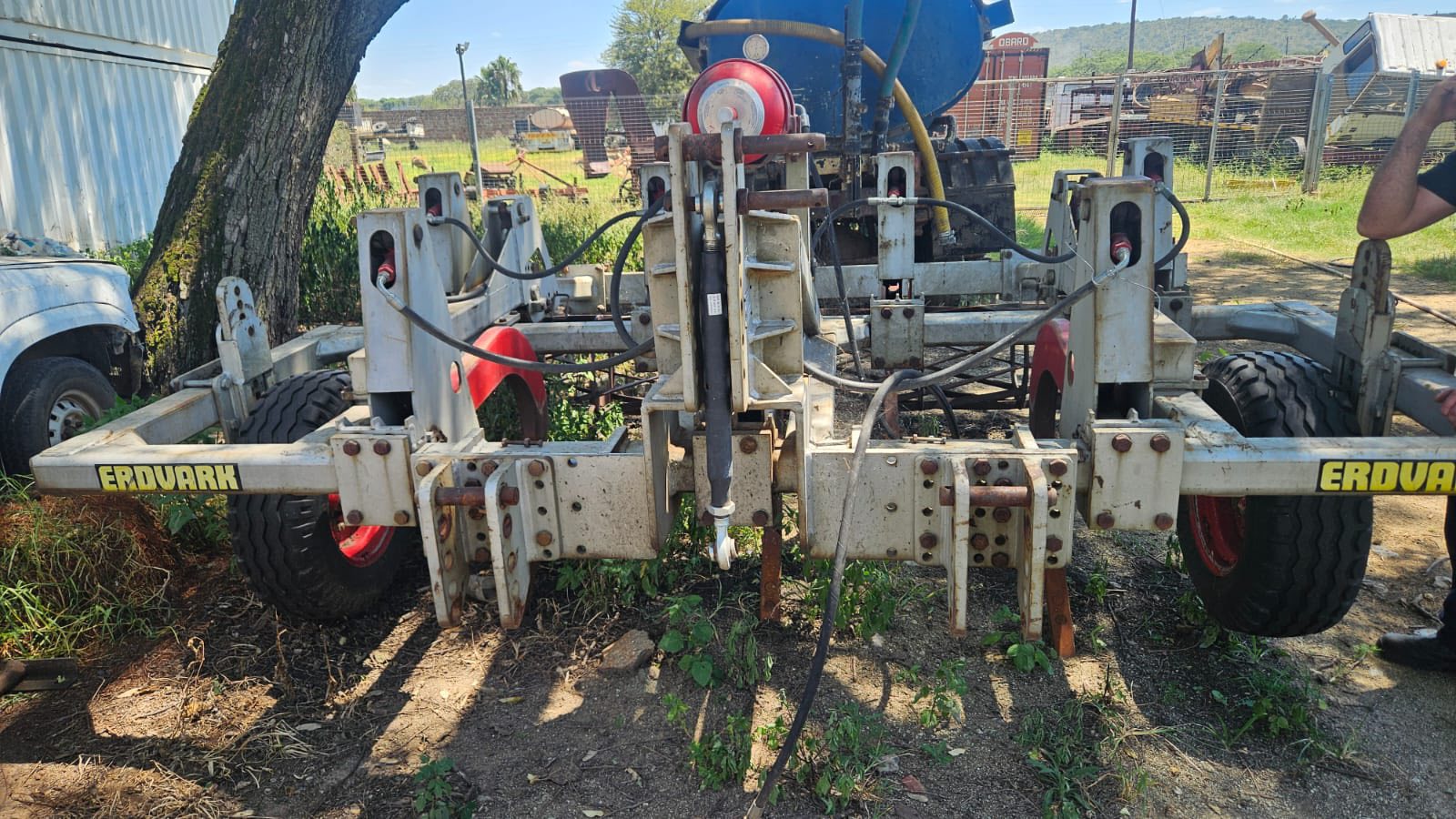 7 tand erdvark ripper met krummel rollers met hidrouliese herstel op tande | Agrimar 