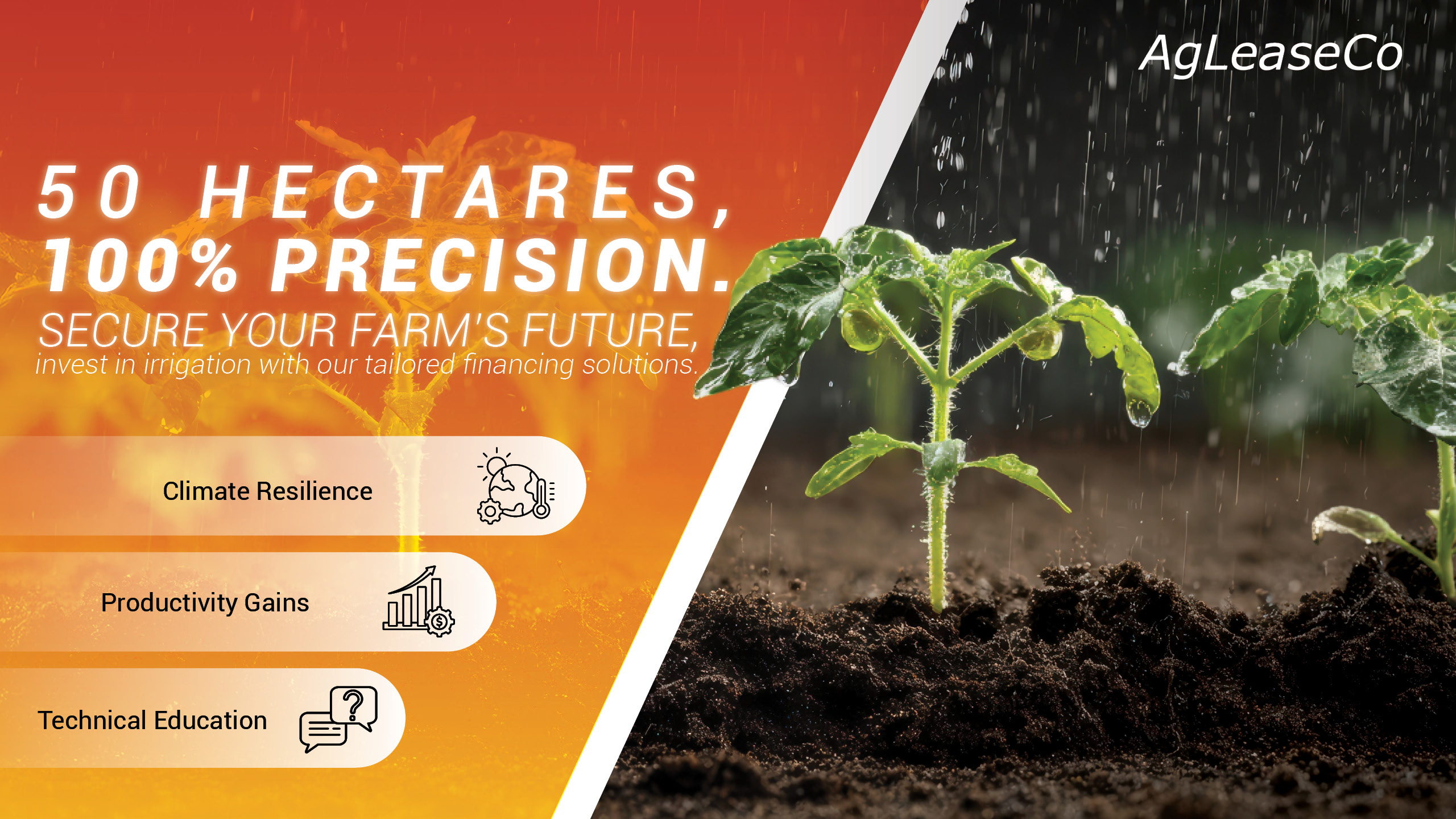 Precision irrigation financing: Secure your farm’s future with AgLeaseCo