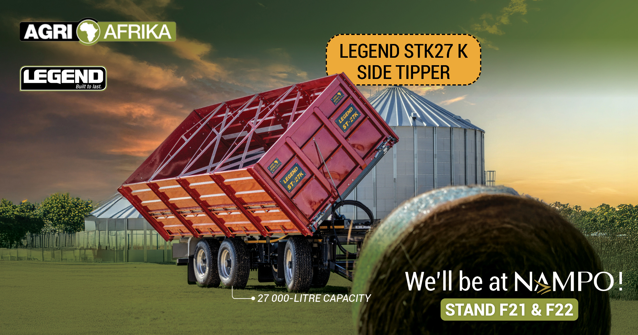 Legend Stk27 K Side Tipper | Agri Afrika