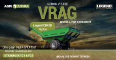 Legend CB40K Tapkar | Gebou Vir Die Vrag | Agri Afrika