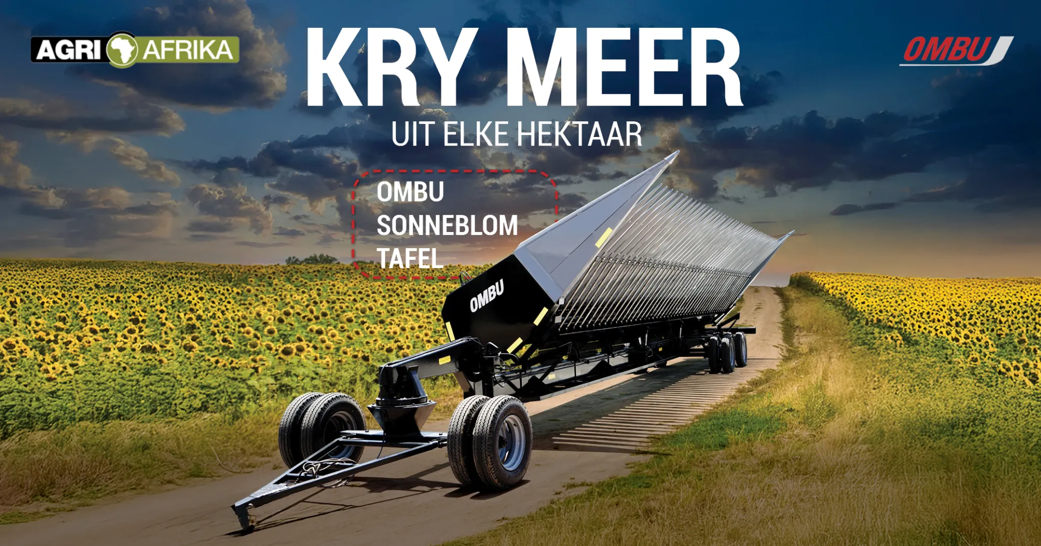 Ombu Sonneblom Tafel | Kry Meer Uit Elke Hektaar | Agri Afrika