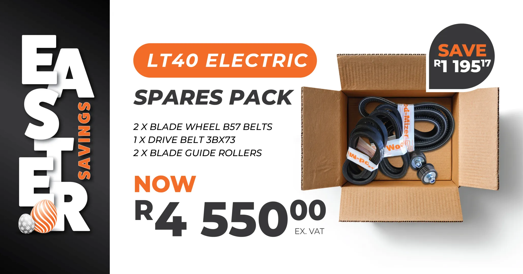 Easter Savings | Sawmill Spares Pack Specials | Valid until 30 April 2026! | Wood-Mizer