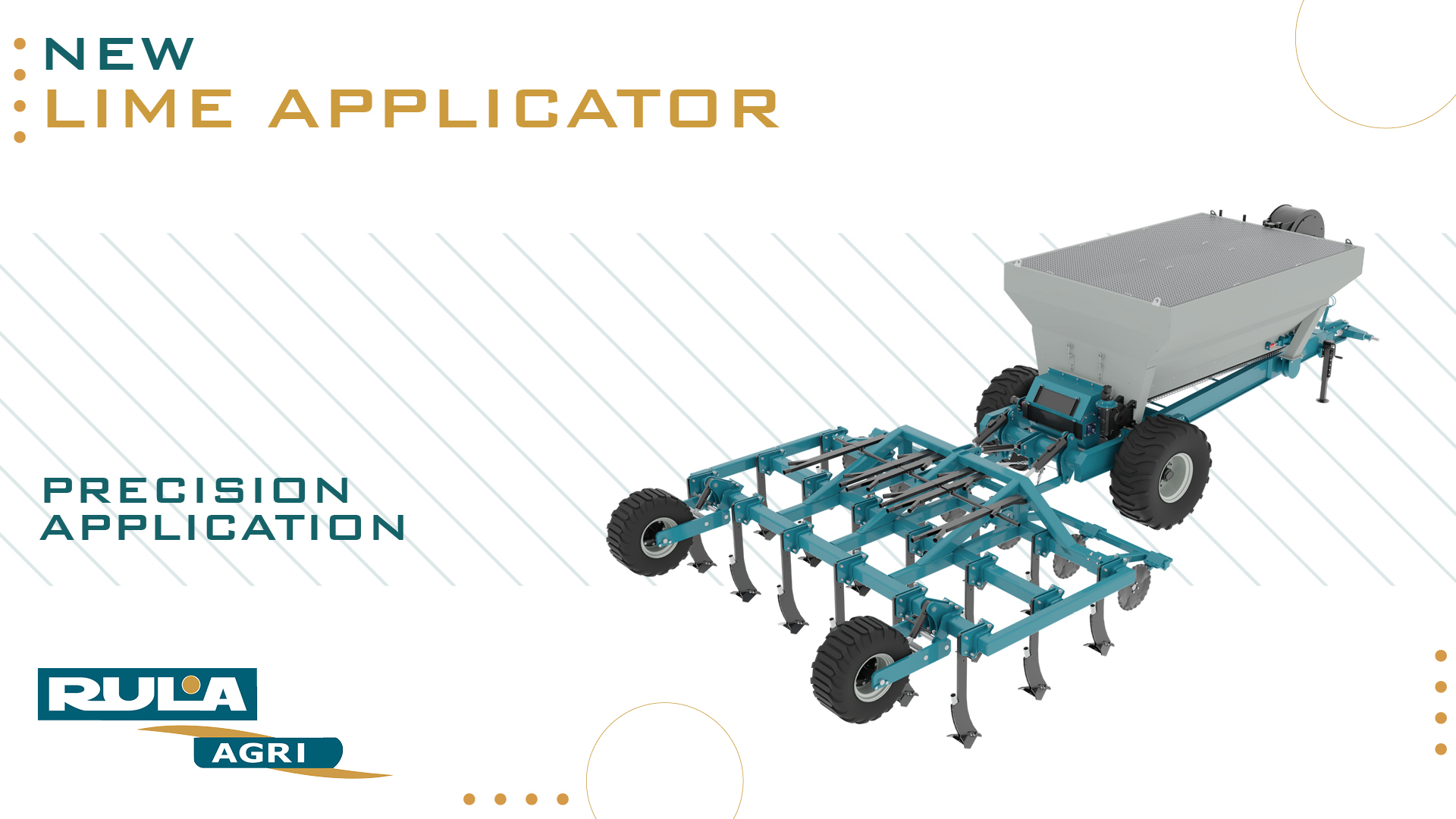 New Lime Applicator | Precision Application | Rula Agri 