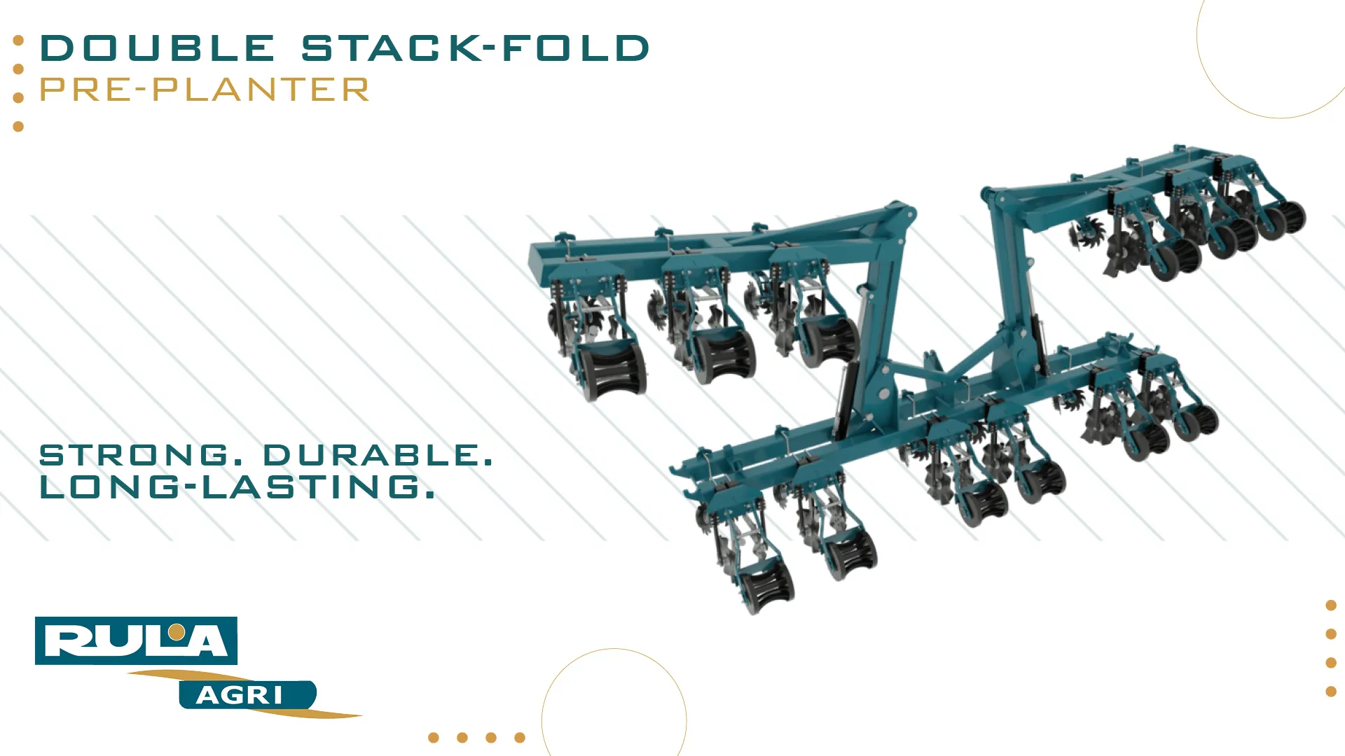 Double Stack-fold Pre-planter | Strong. Durable. Long-lasting. | Rula Agri 