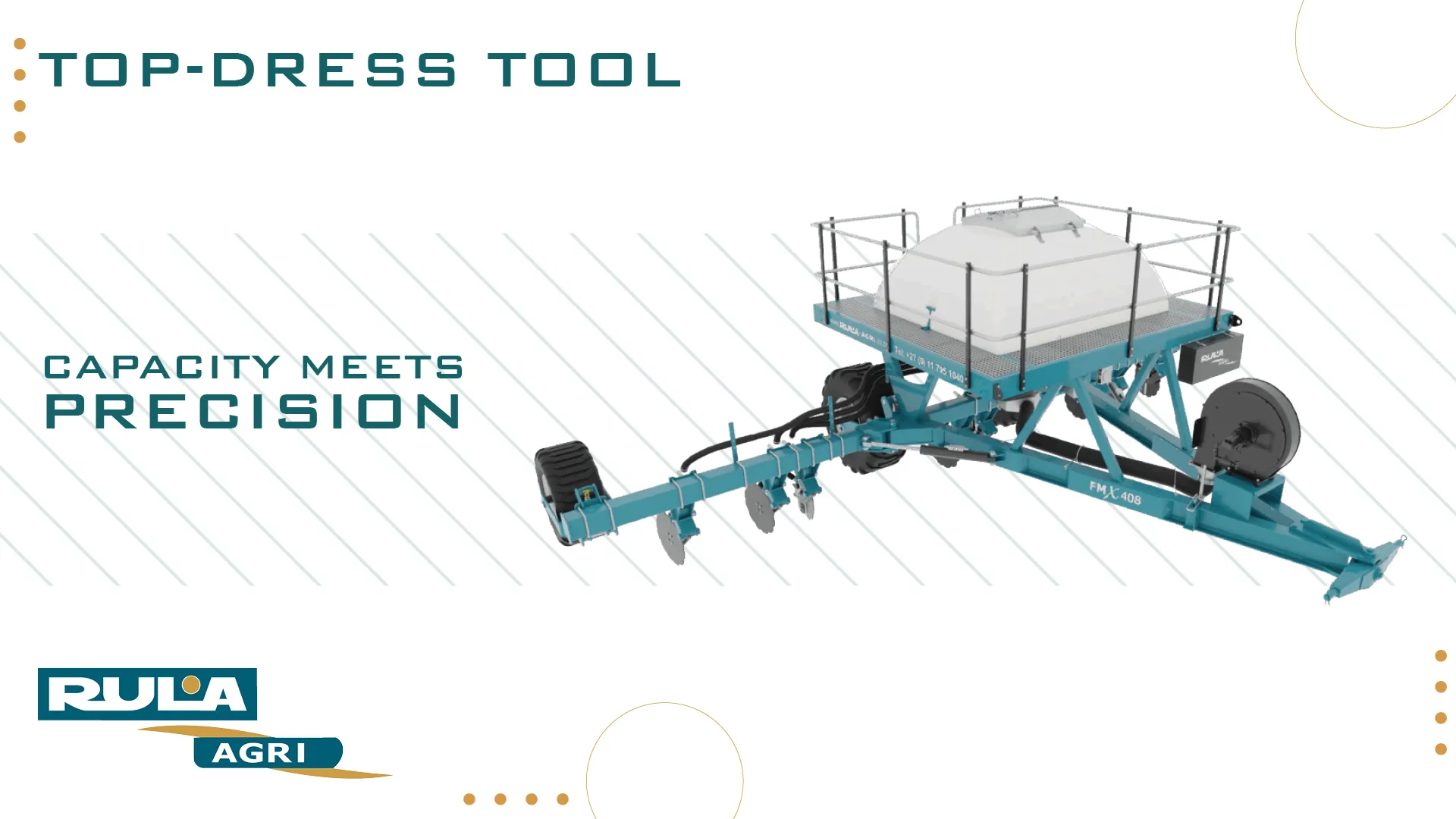 Top-dress Tool | Capacity Meets Precision | Rula Agri 
