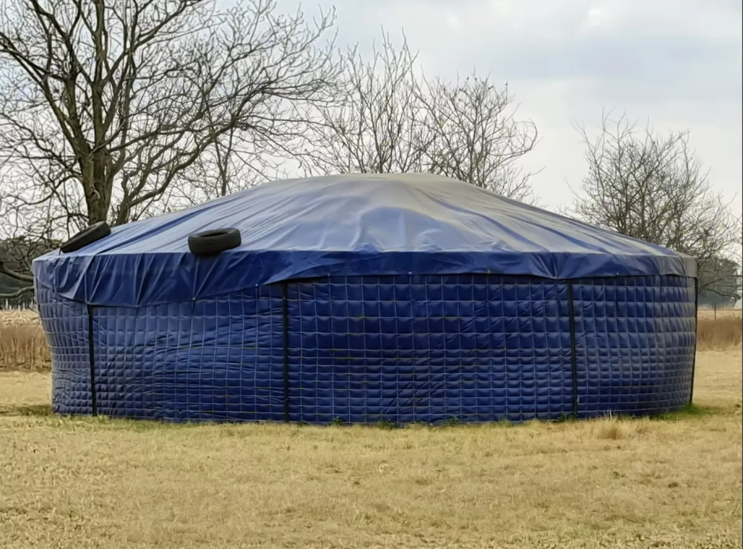 70 Ton 7m x 2.2m Standard Grain Dam | RSA Grain Storage Solutions