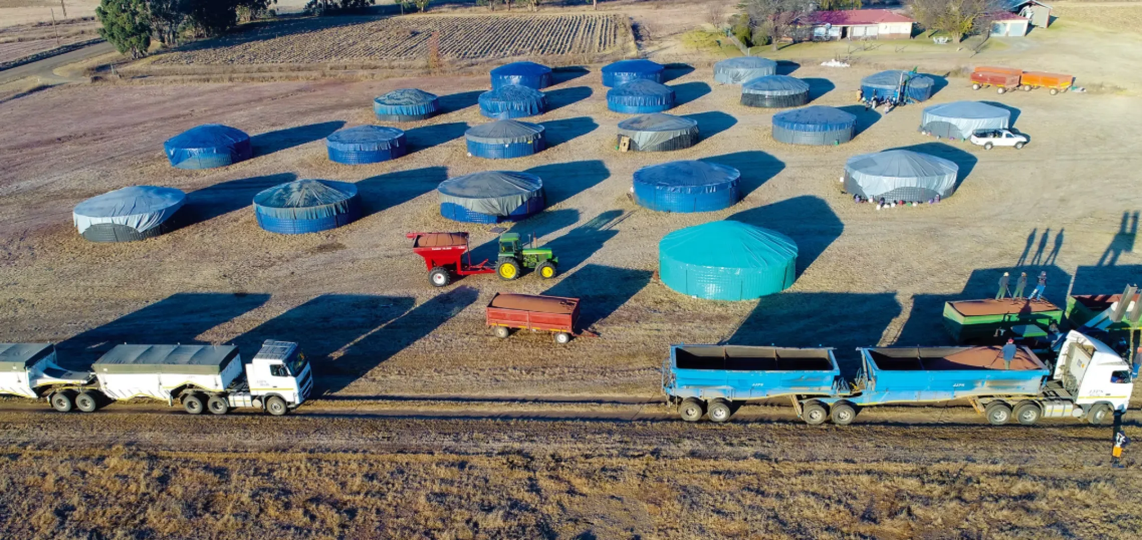7m Topcover for Grain Dam | RSA Grain Storage Solutions