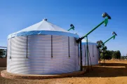 Tapered Grain Hopper Bin (3.5m x 1.5m x 750mm) | RSA Grain Storage Solutions