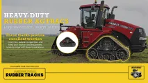 Heavy-Duty Rubber Agtracs Engineered for Tough Terrain | AGTRAC
