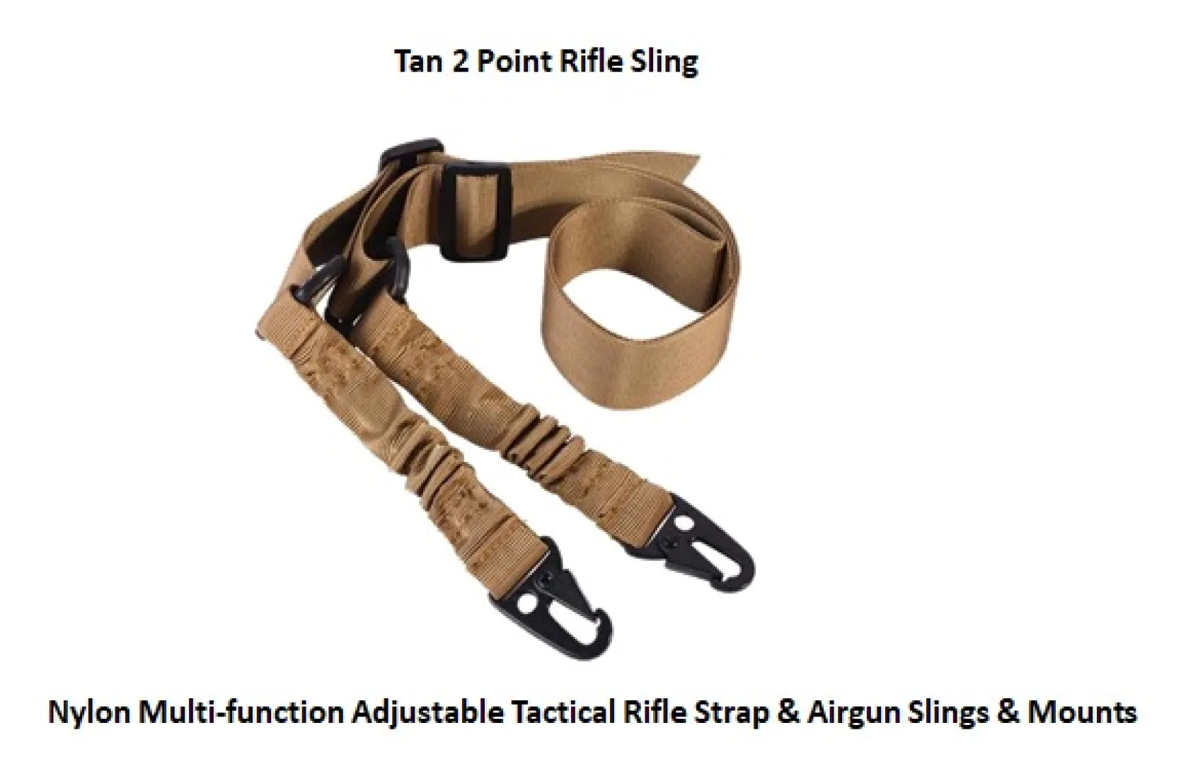 Tan 2 Point Rifle Sling | Outdoor Innovation