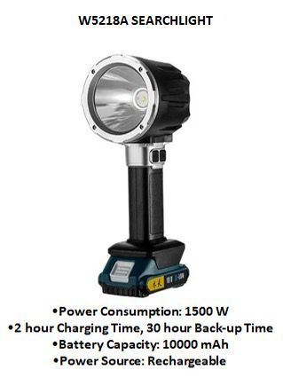 W5218A Searchlight | Outdoor Innovation