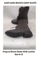 SADF Army Leather Boots (Brown) | Outdoor Innovation