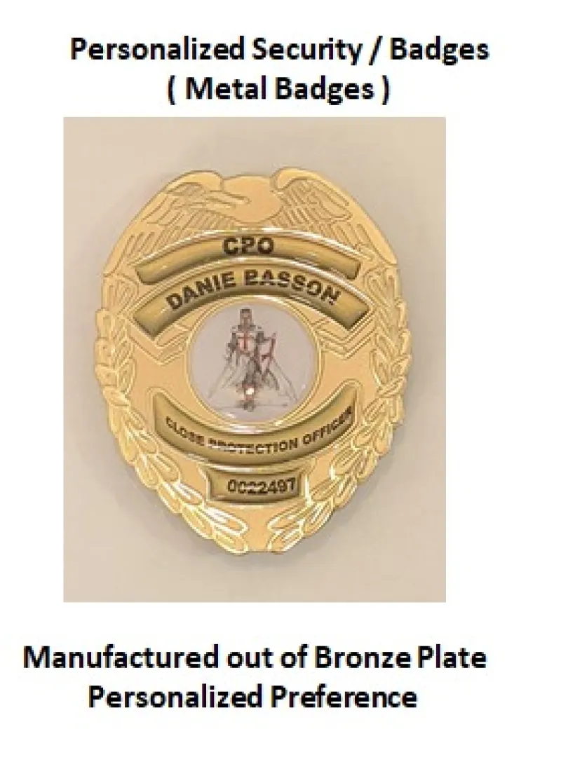 Personalized Security Badge | Outdoor Innovation