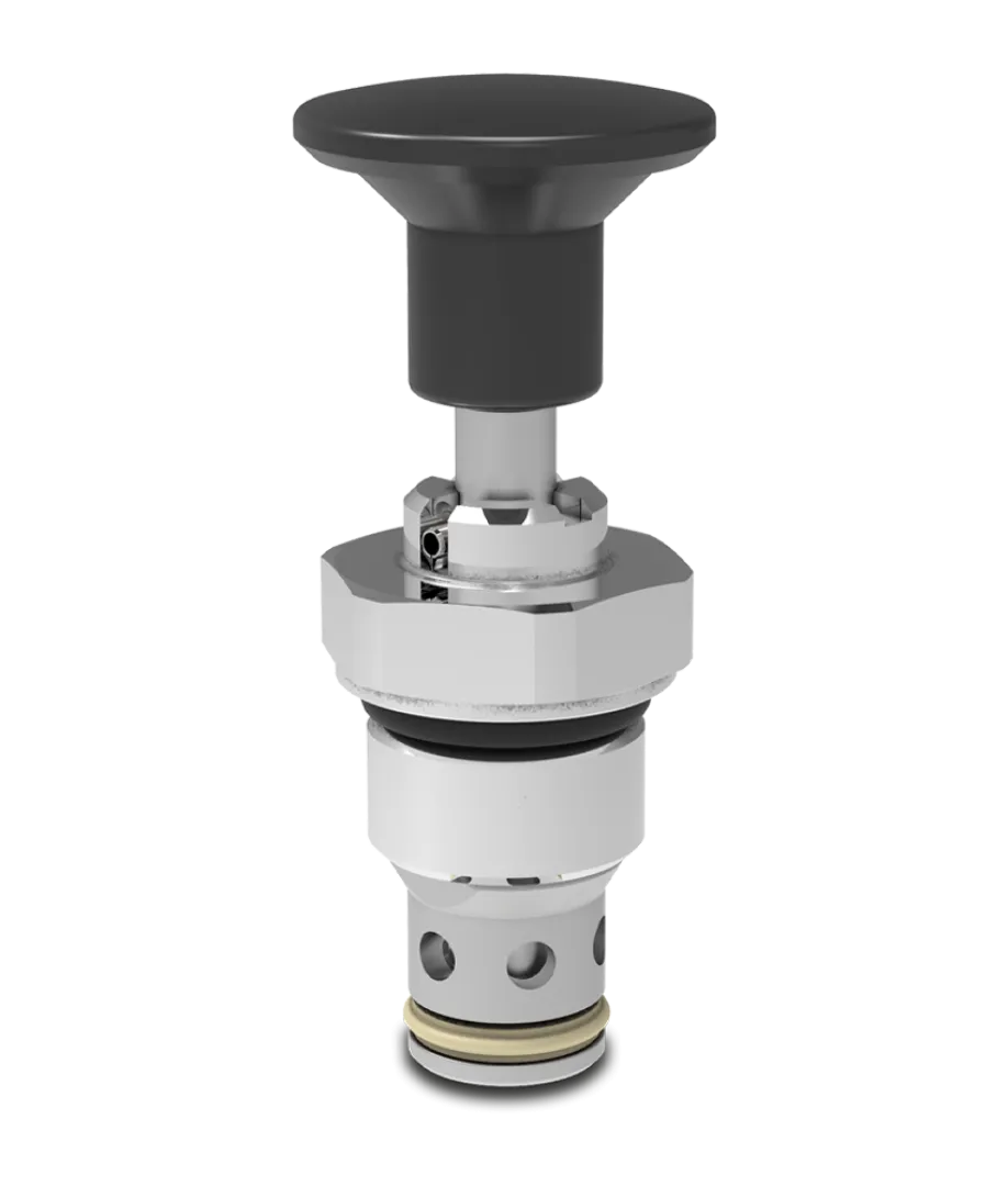 UV10M 2 way, manual operation, poppet type | Interpump Hydraulics South Africa