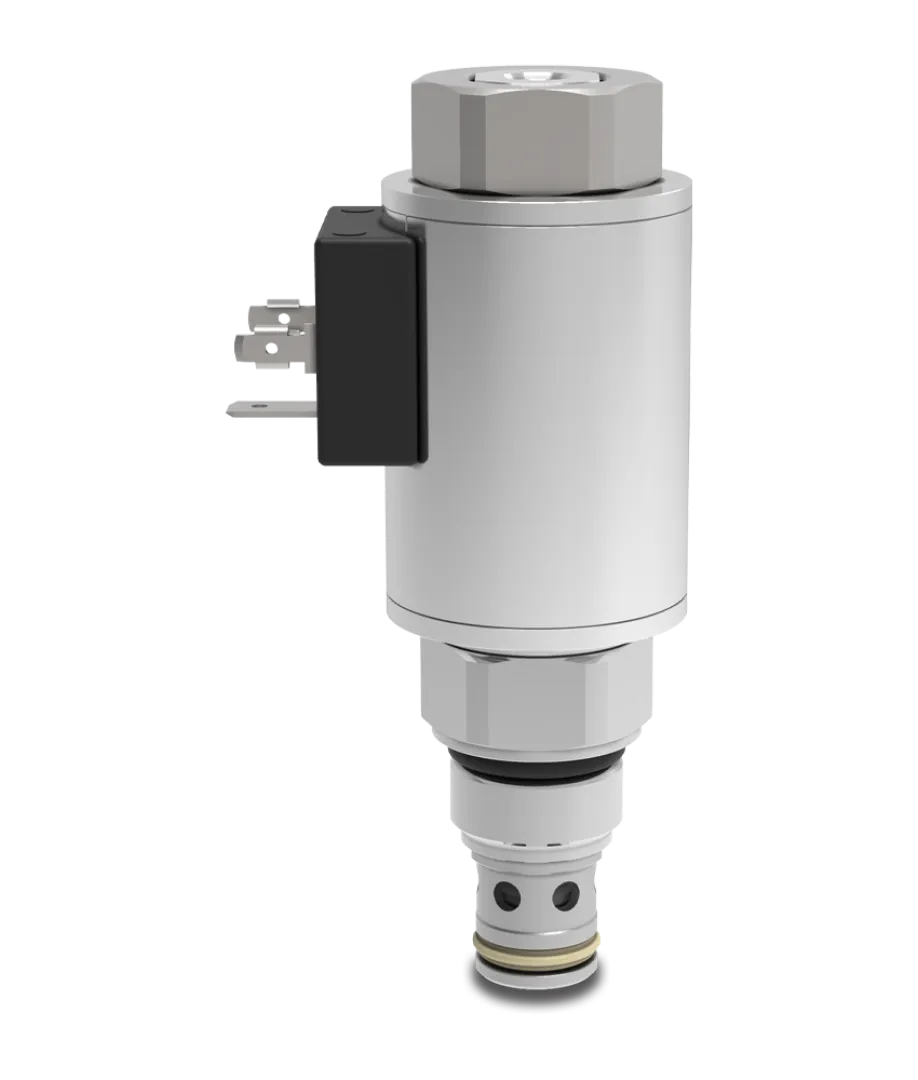EC..T 2 way, solenoid proportional type, to be combined with an external compensator | Interpump Hydraulics South Africa