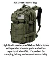 50L Green Tactical Bags | Outdoor Innovation