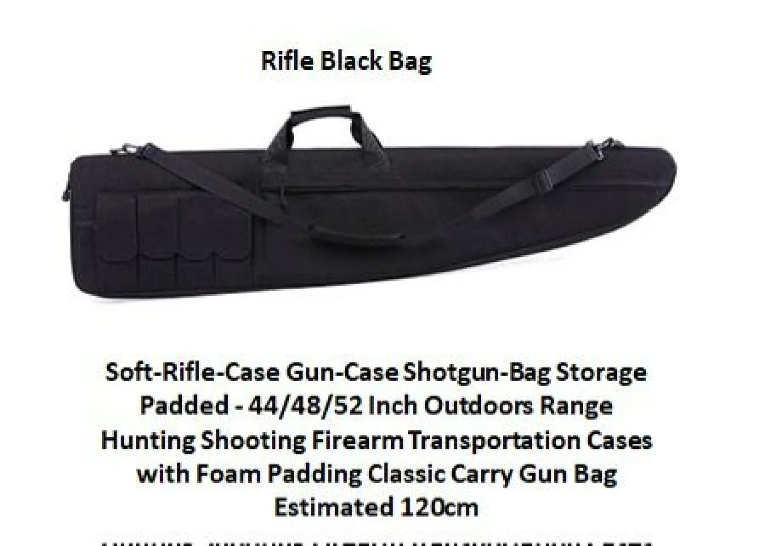 Rifle Black Bag | Outdoor Innovation