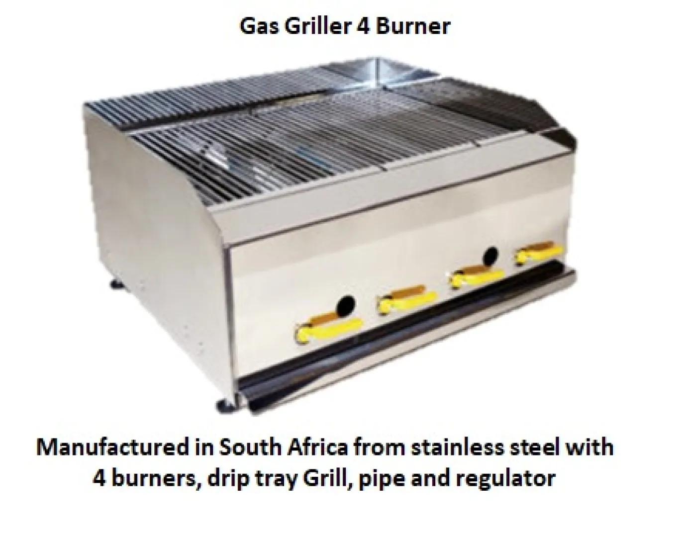 Gas Griller 4 Burners | Outdoor Innovation